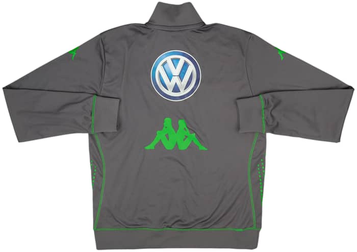 2014-15 Wolfsburg Kappa 1/4 Zip Drill Top - 8/10 - (L)