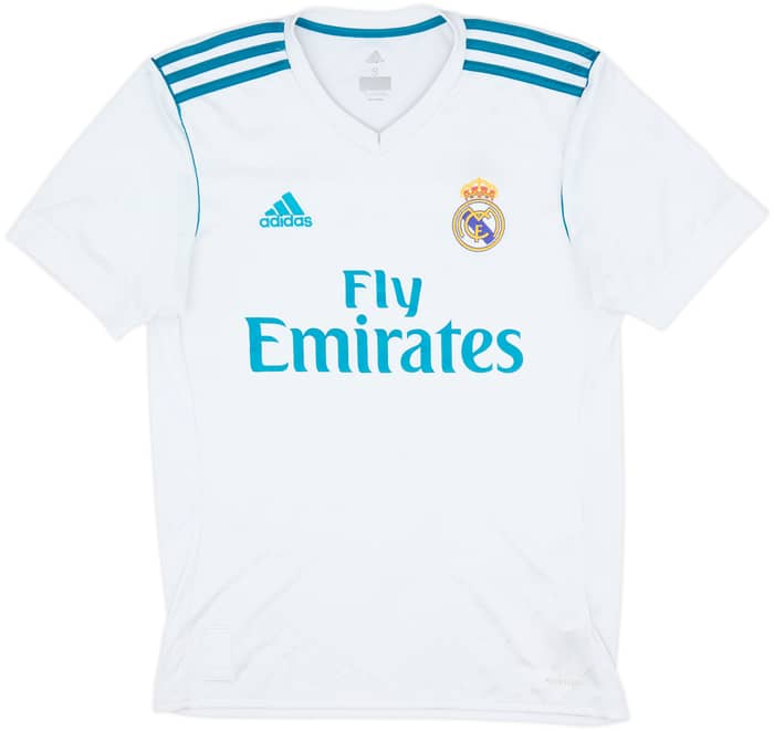 2017-18 Real Madrid Home Shirt Ronaldo #7 - 8/10 - (S)