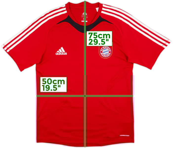 2010-11 Bayern Munich adidas Formotion Training Shirt - 6/10 - (M/L)