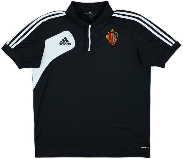 2012-13 FC Basel adidas Polo Shirt - 8/10 - (L)