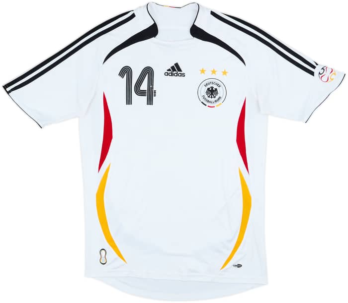 2005-07 Germany Home Shirt Asamoah #14 - 7/10 - (S)