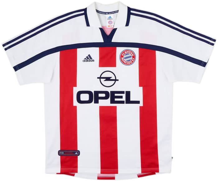 2000-01 Bayern Munich Away Shirt Elber #9 - 10/10 - (L)