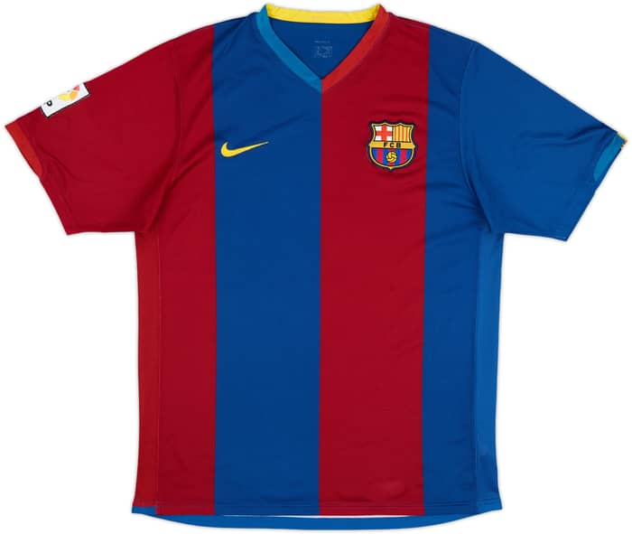 2006-07 Barcelona Home Shirt Eto'o #9 - 4/10 - (M)