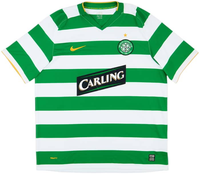 2008-10 Celtic Home Shirt Nakamura #25 - 5/10 - (XL)