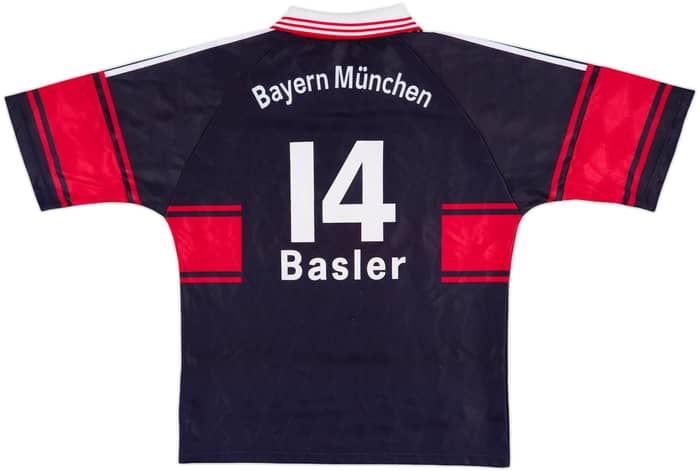 1997-99 Bayern Munich Home Shirt Basler #14 - 8/10 - (L)