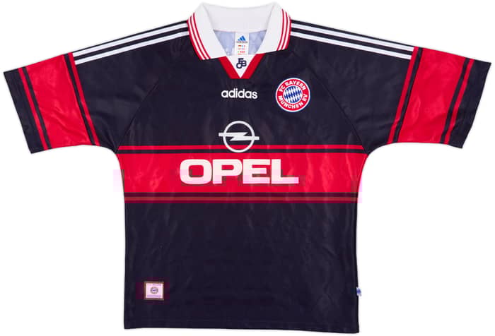 1997-99 Bayern Munich Home Shirt Basler #14 - 8/10 - (L)