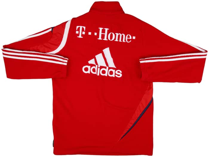 2009-10 Bayern Munich adidas 1/4 Zip Fleece Top - 8/10 - (M/L)