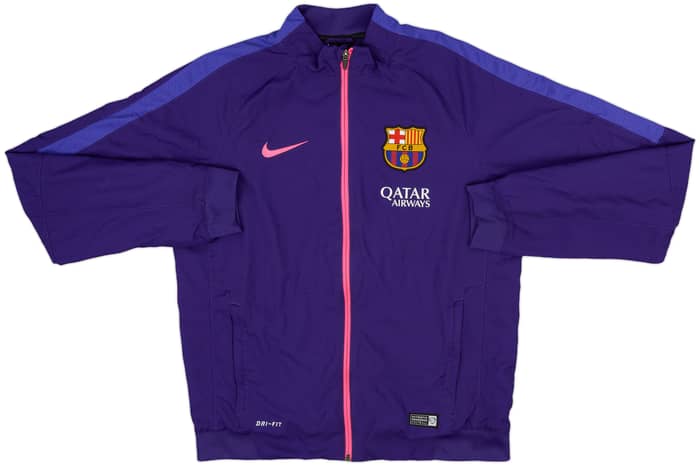 2015-16 Barcelona Nike Track Jacket - 9/10 - (M)