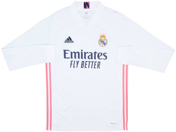 2020-21 Real Madrid Home L/S Shirt Modric #10 - 10/10 - (S)