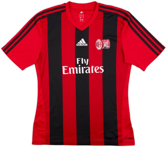 2014-15 AC Milan Academy adidas Training Shirt - 5/10 - (S)