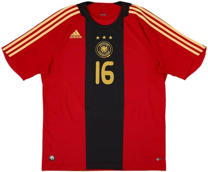 2008-09 Germany Away Shirt Lahm #16 - 8/10 - (XL)