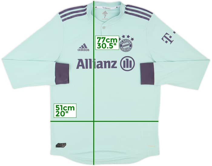 2018-19 Bayern Munich Women Player Issue Away L/S Shirt - 10/10 - (M/L)