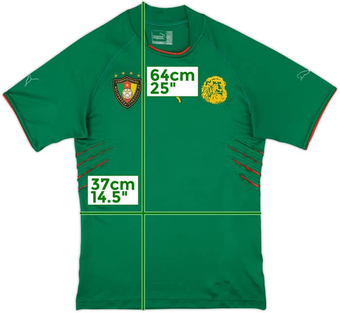 2004-06 Cameroon Home Shirt - 5/10 - (S)