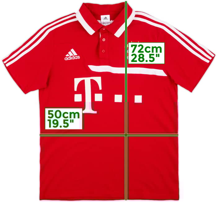 2013-14 Bayern Munich adidas Polo Shirt - 6/10 - (L)