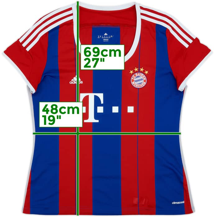 2014-15 Bayern Munich Home Shirt - 8/10 - (Women's XL)