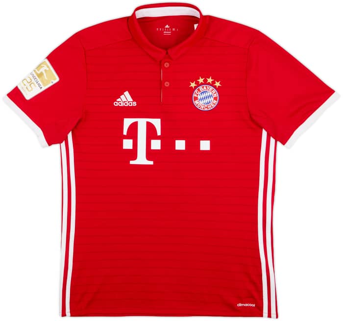 2016-17 Bayern Munich Home Shirt Thiago #6 - 6/10 - (M)