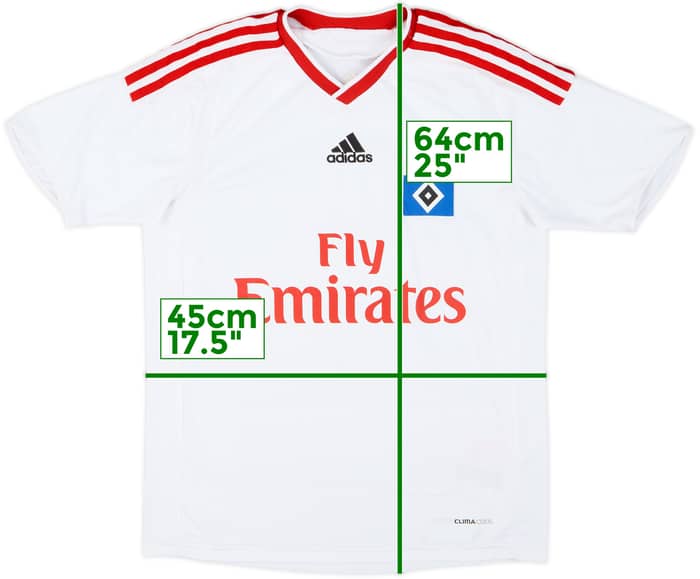 2009-10 Hamburg Home Shirt - 7/10 - (L.Boys)
