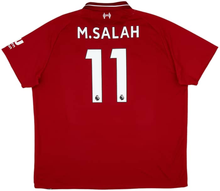 2018-19 Liverpool Home Shirt M.Salah #11 - 6/10 - (XXL)