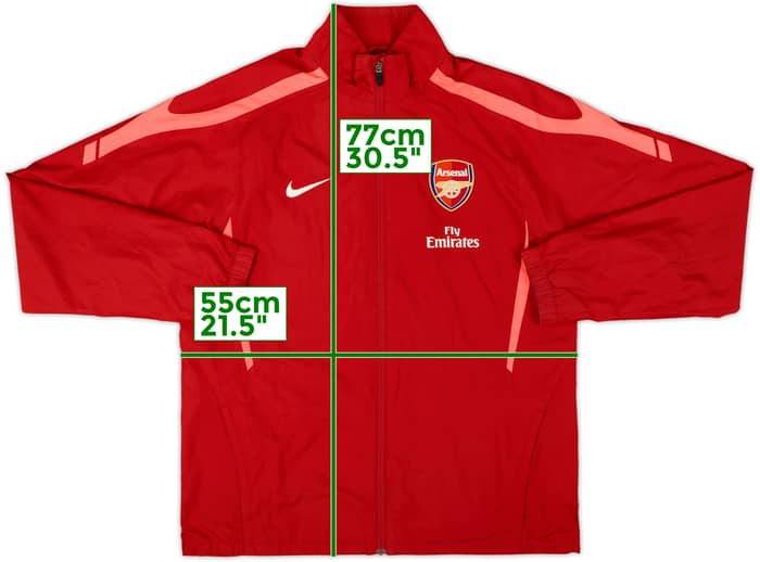 2010-11 Arsenal Nike Track Jacket - 10/10 - (M)