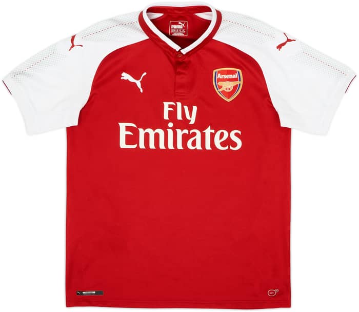 2017-18 Arsenal Home Shirt Ramsey #8 - 9/10 - (XL.Boys)