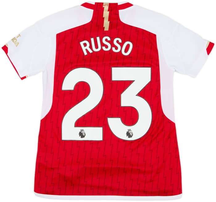 2023-24 Arsenal Home Shirt Russo #23 - 8/10 - (Women's M)