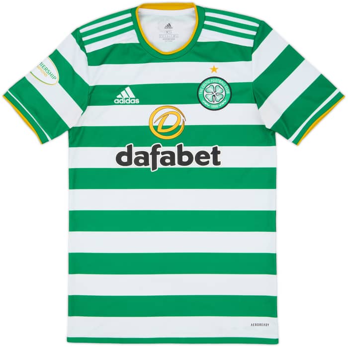 2020-21 Celtic Home Shirt - 7/10 - (XS)