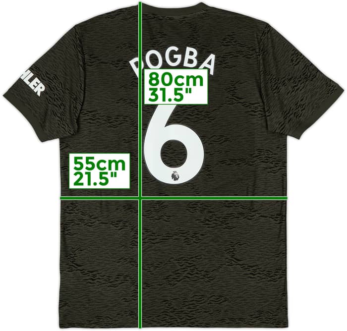 2020-21 Manchester United Away Shirt Pogba #6 - 8/10 - (L)