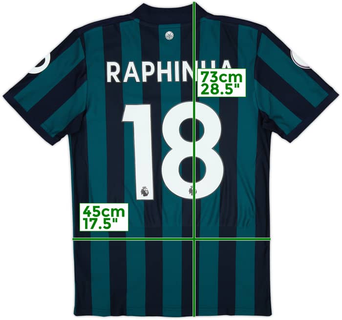 2020-21 Leeds United Away Shirt Raphinha #18 - 8/10 - (S)