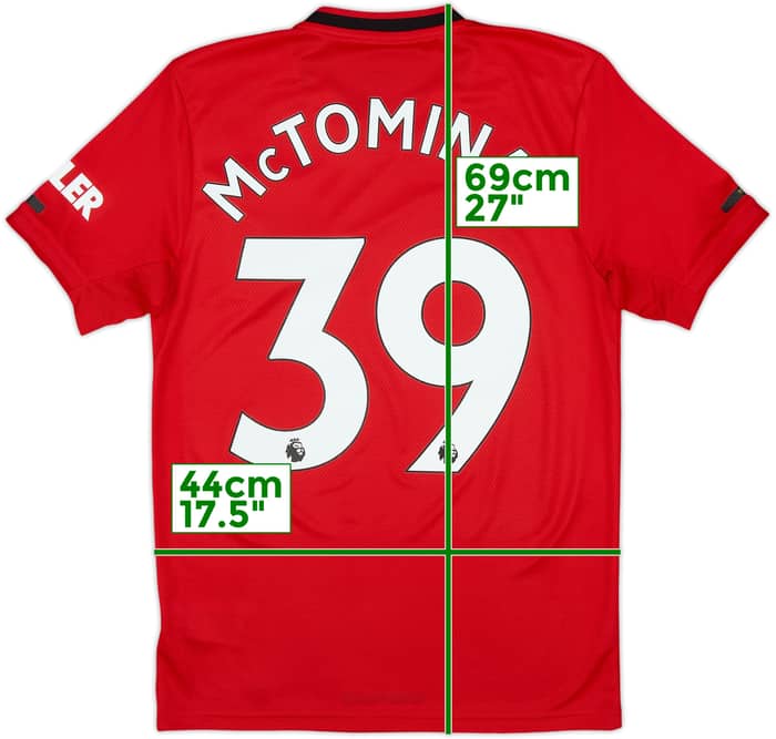 2019-20 Manchester United Home Shirt McTominay #39 - 10/10 - (S)