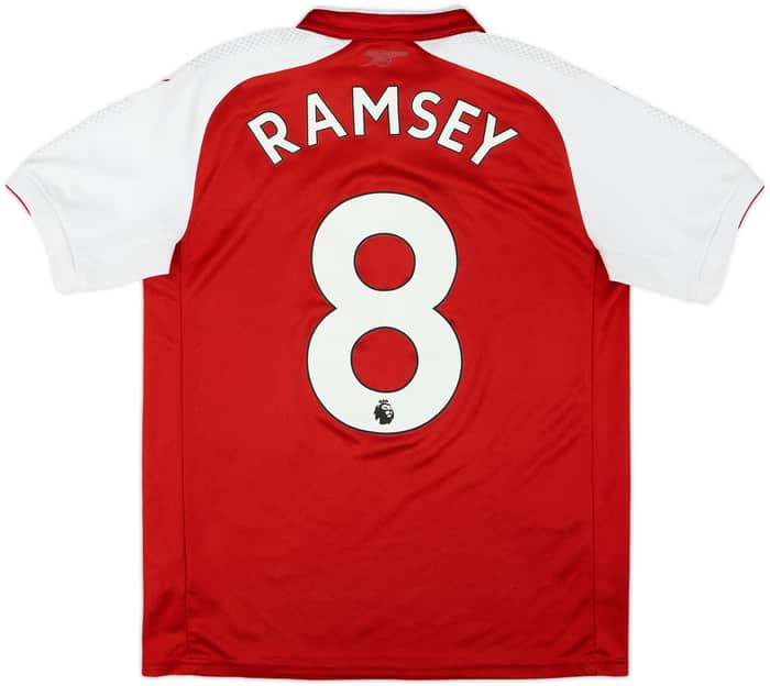 2017-18 Arsenal Home Shirt Ramsey #8 - 7/10 - (L.Boys)