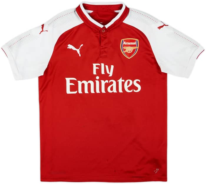 2017-18 Arsenal Home Shirt Ramsey #8 - 7/10 - (L.Boys)