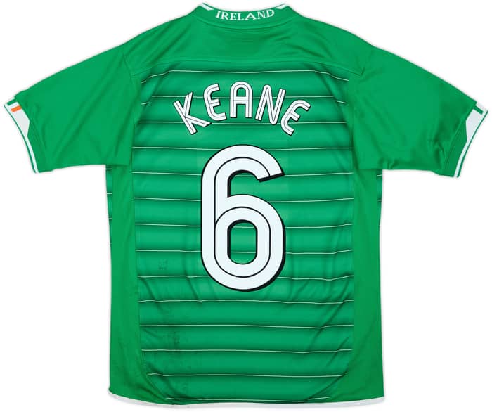 2003-04 Ireland Home Shirt Keane #6 - 6/10 - (XL.Boys)