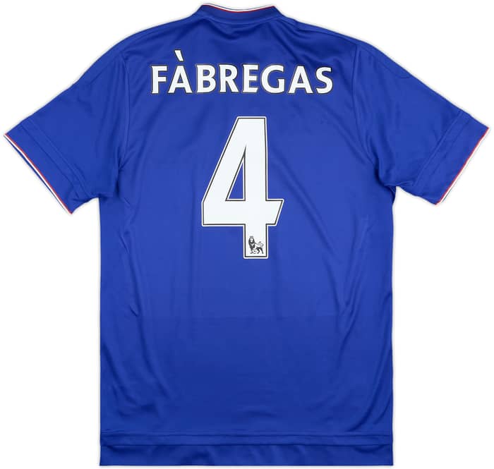 2015-16 Chelsea Home Shirt Fabregas #4 - 7/10 - (M)