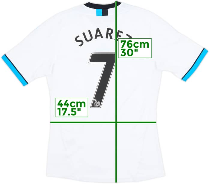 2011-12 Liverpool Third Shirt Suarez #7 - 8/10 - (S)
