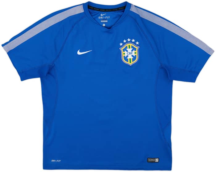 2014 Brazil Nike Training Shirt - 8/10 - (L)