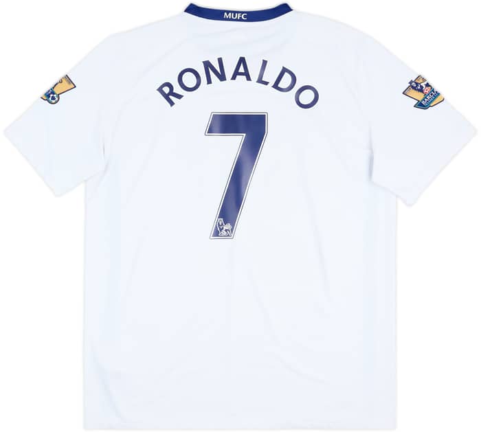 2008-10 Manchester United Away Shirt Ronaldo #7 - 6/10 - (L)