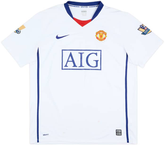 2008-10 Manchester United Away Shirt Ronaldo #7 - 6/10 - (L)