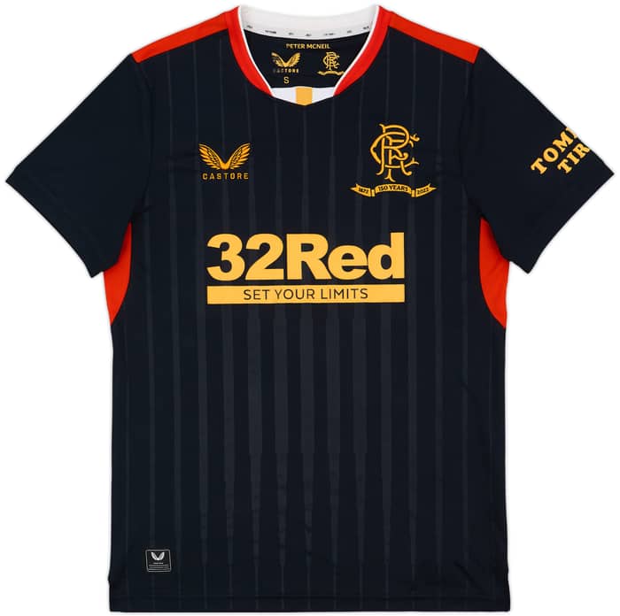 2021-22 Rangers '150 Years Anniversary' Away Shirt - 8/10 - (S)