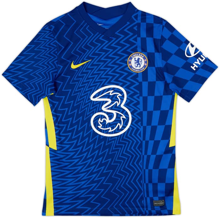 2021-22 Chelsea Home Shirt Pulisic #10 - 9/10 - (S)