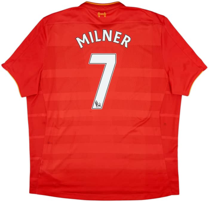 2016-17 Liverpool Home Shirt Milner #7 - 7/10 - (XXL)