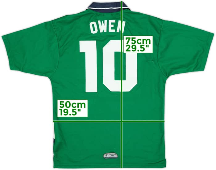 1999-00 Liverpool Away Shirt Owen #10 - 6/10 - (S)