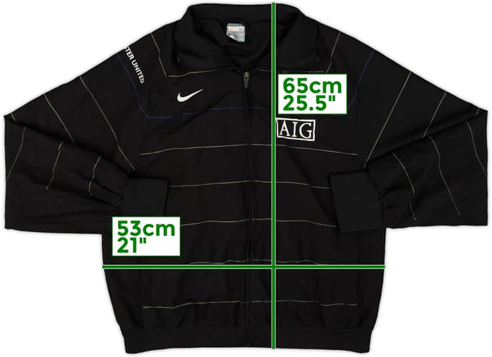 2008-09 Manchester United Nike Track Jacket - 7/10 - (M)
