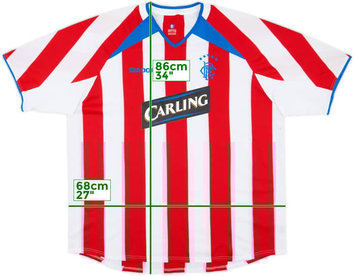 2003-04 Rangers Away Shirt - 8/10 - (XXL)