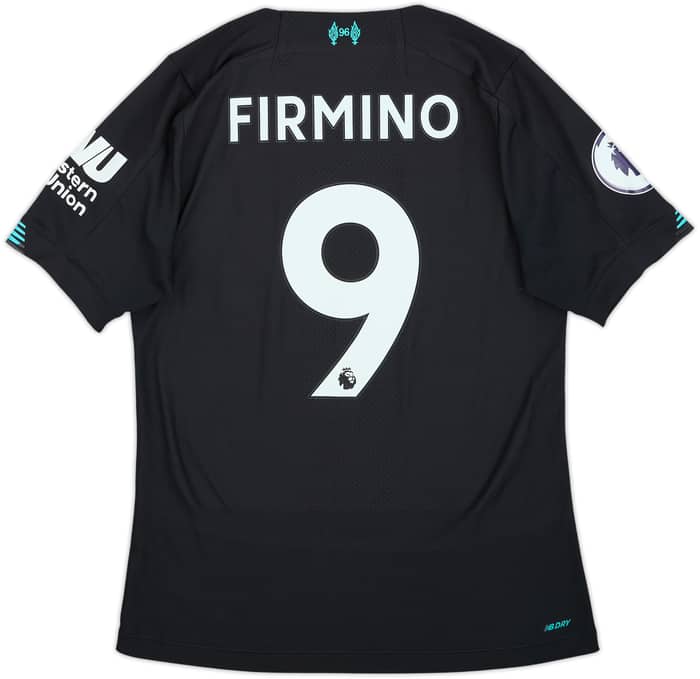 2019-20 Liverpool Authentic Third Shirt Firmino #9 - 9/10 - (M)