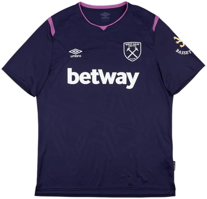 2019-20 West Ham Third Shirt Rice #41 - 10/10 - (XL)