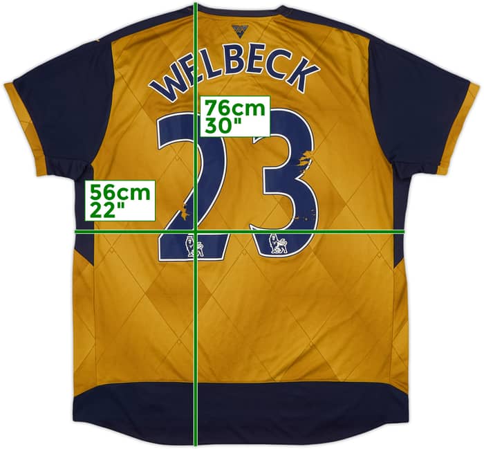 2015-16 Arsenal Away Shirt Welbeck #23 - 5/10 - (L)