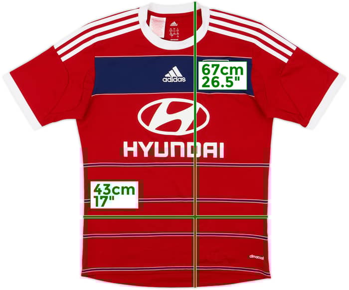 2013-14 Lyon Away Shirt - 6/10 - (L.Boys)