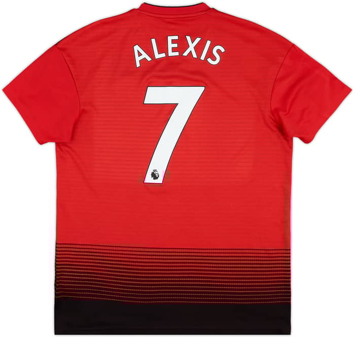 2018-19 Manchester United Home Shirt Alexis #7 - 9/10 - (L)