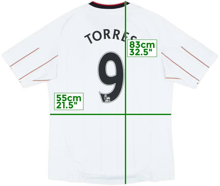 2010-11 Liverpool Away Shirt Torres #9 - 7/10 - (L)