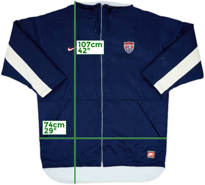 1998-99 USA Nike Padded Bench Coat - 6/10 - (XL)